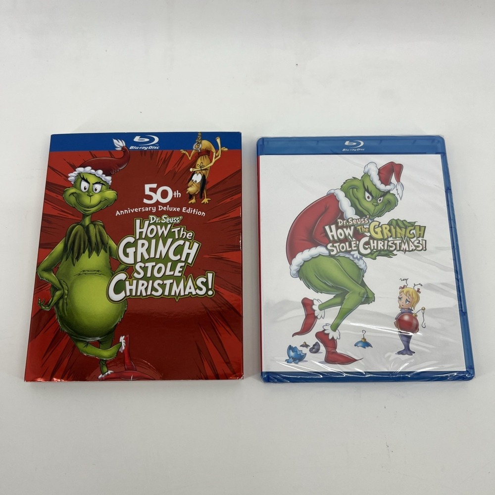 Dr Seuss' How The Grinch Stole Christmas! 50th Anniversary Deluxe Edition NEW